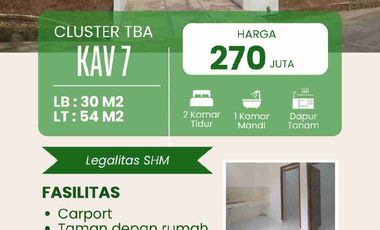 Di jual Rumah Ready stok dan Rumah on progres BSM Bandung Raya Residence, Cileunyi, Bandung