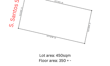 Affordable Office-Warehouse-Storage 450 sqm Lot area 350 sqm Floor Area, S. Santos Buting Pasig Location – Only ₱80K Monthly
