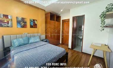 FURNISHED APARTMENT FOR RENT LOCATED IN A SECURED SUBDIVISION AT TIMOG PARK