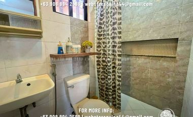 FURNISHED APARTMENT FOR RENT LOCATED IN A SECURED SUBDIVISION AT TIMOG PARK