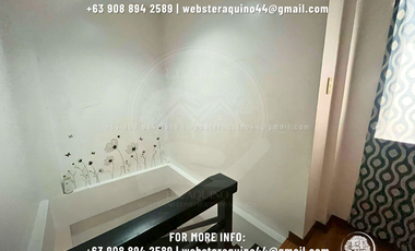 FURNISHED APARTMENT FOR RENT LOCATED IN A SECURED SUBDIVISION AT TIMOG PARK