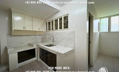 FURNISHED APARTMENT FOR RENT LOCATED IN A SECURED SUBDIVISION AT TIMOG PARK
