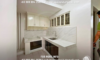 FURNISHED APARTMENT FOR RENT LOCATED IN A SECURED SUBDIVISION AT TIMOG PARK