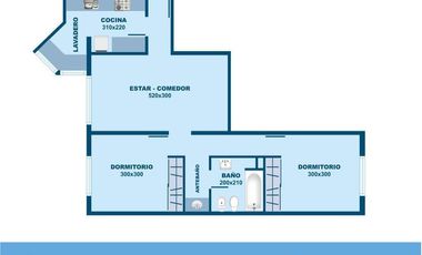 ALQUILA: Departamento 2 Dormitorios / B° NUEVA CORDOBA