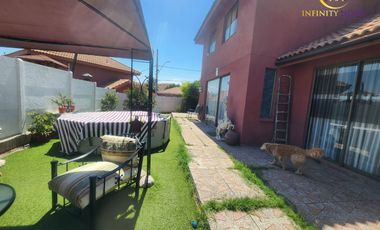 Hermosa Casa Con Amplio Terreno  Alto El Manzano Til-til.