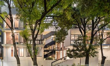 Departamento (Pent House)men venta, 2 niveles, con Roof Privado, en Roma Sur, Cuauhtémoc, Cdmx