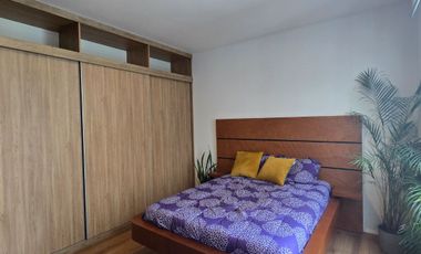 Departamento (Pent House)men venta, 2 niveles, con Roof Privado, en Roma Sur, Cuauhtémoc, Cdmx