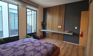 Departamento (Pent House)men venta, 2 niveles, con Roof Privado, en Roma Sur, Cuauhtémoc, Cdmx