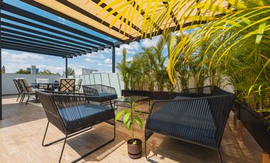 Departamento (Pent House)men venta, 2 niveles, con Roof Privado, en Roma Sur, Cuauhtémoc, Cdmx