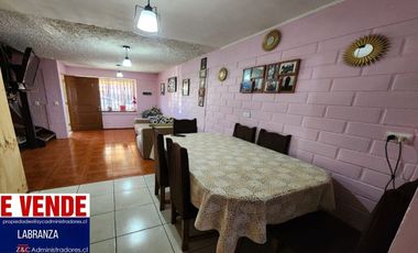 SE VENDE CASA EN LABRANZA, COMUNA DE TEMUCO