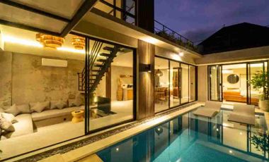 Villa industrial modern strategic gunung salak kerobokan bali