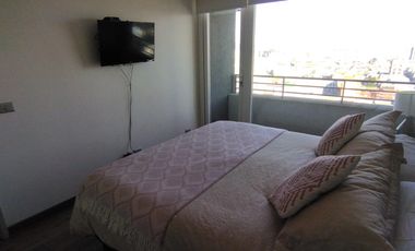 Excelente departamento central de 2D1B+E totalmente amoblado