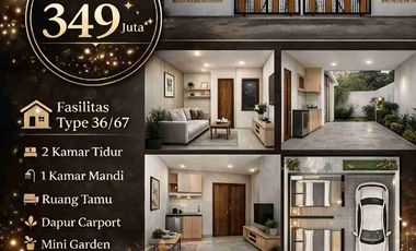 Dijual Rumah Baru Cinunuk  Cluster Modern