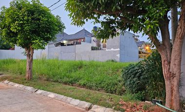Tanah kavling ukr 216 (12x18m), siap dibangun, lokasi strategis @ jl Taman Duta, Kemang Pratama Bekasi