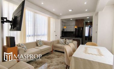 DEPARTAMENTO AMOBLADO EN SEGUNDO PISO EN ALQUILER – URBANIZACIÓN EL OLIVAR
