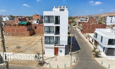 DEPARTAMENTO AMOBLADO EN SEGUNDO PISO EN ALQUILER – URBANIZACIÓN EL OLIVAR