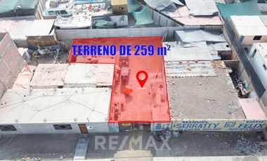 Terreno A Pocas Cuadras Del Mega Puerto Chancay 259M2