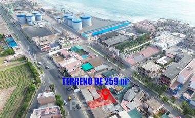 Terreno A Pocas Cuadras Del Mega Puerto Chancay 259M2