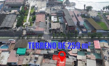 Terreno A Pocas Cuadras Del Mega Puerto Chancay 259M2