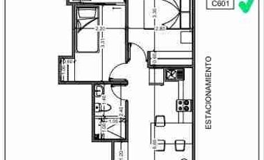Departamento en Renta en Santa Fe Living, Guadalupe