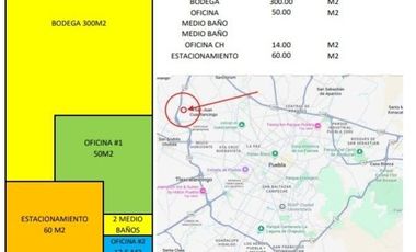 BODEGA EN VENTA ATRAS DE PLAZA SAN DIEGO / CUAUTLANCINGO 1ECBVR  F027