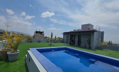 DEPARTAMENTO NUEVO AMUEBLADO EN RENTA DE UNA RECAMARA EN SAN FELIPE DEL AGUA