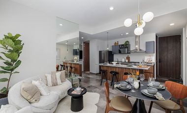 Departamento nuevo amueblado y equipado en renta en zona Norte