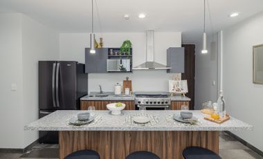 Departamento nuevo amueblado y equipado en renta en zona Norte