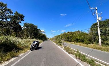 Terreno en venta en Tixkokob Yucatán a una esquina del pueblo