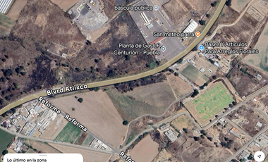 terreno frente a carretera