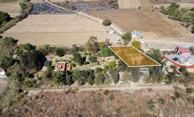 TERRENO EN VENTA DE 1,550 M2 EN TLALIXTAC