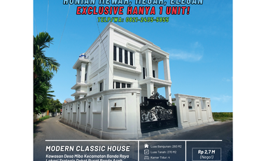 Dijual Rumah Classic Mewah Posisi Hook di Mibo Kota Banda Aceh - Exclusive Hanya 1 Unit!