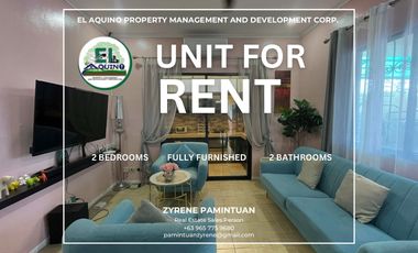 2 Bedrooms- Fully Furnished Apartment for Rent in Malabanias, Angeles