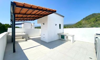 Se vende casa en Cuernavaca, Condominio, alberca, Ahuatepec