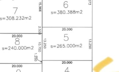 Terreno residencial bvld cuahuatemoc, santa paula