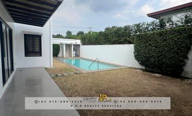 4-Bedroom House with Swimming Pool for Rent in Amsic Angeles City Pampanga