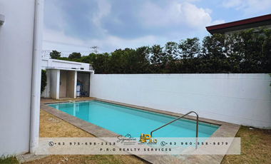 4-Bedroom House with Swimming Pool for Rent in Amsic Angeles City Pampanga
