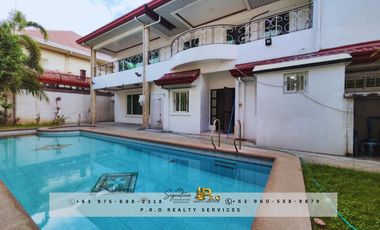 4 Bedroom Furnished House with Big Pool for Rent in Friendship, Angeles City, Pampanga