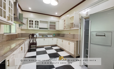4 Bedroom Furnished House with Big Pool for Rent in Friendship, Angeles City, Pampanga