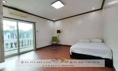 4 Bedroom Furnished House with Big Pool for Rent in Friendship, Angeles City, Pampanga