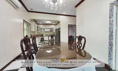 4 Bedroom Furnished House with Big Pool for Rent in Friendship, Angeles City, Pampanga