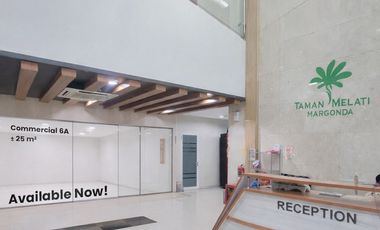 Disewakan Commercial Space Lobby Apartemen – Sebelah Stasiun UI, Traffic Tinggi