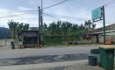 Dijual Tanah samping Jalan Raya Utama di Bekasi