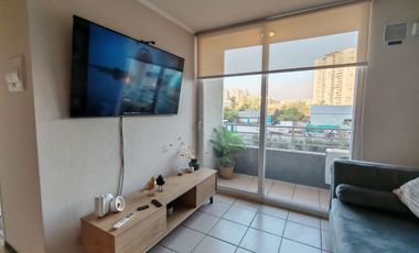 Depto.2D-1B Pintor Cicarelli-metro Rodrigo de Araya (c/Estacion)