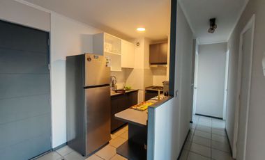 Depto.2D-1B Pintor Cicarelli-metro Rodrigo de Araya (c/Estacion)