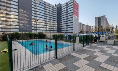 Depto.2D-1B Pintor Cicarelli-metro Rodrigo de Araya (c/Estacion)