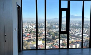 Departamento en venta con increíbles vistas a la ciudad de Puebla en Zavaleta