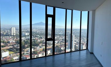 Departamento en venta con increíbles vistas a la ciudad de Puebla en Zavaleta