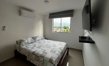 APARTAMENTO EN RENTA CONJUNTO BAMBU AMOBLADO APTO 406