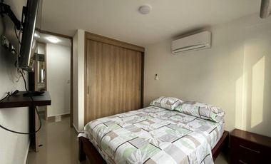 APARTAMENTO EN RENTA CONJUNTO BAMBU AMOBLADO APTO 406